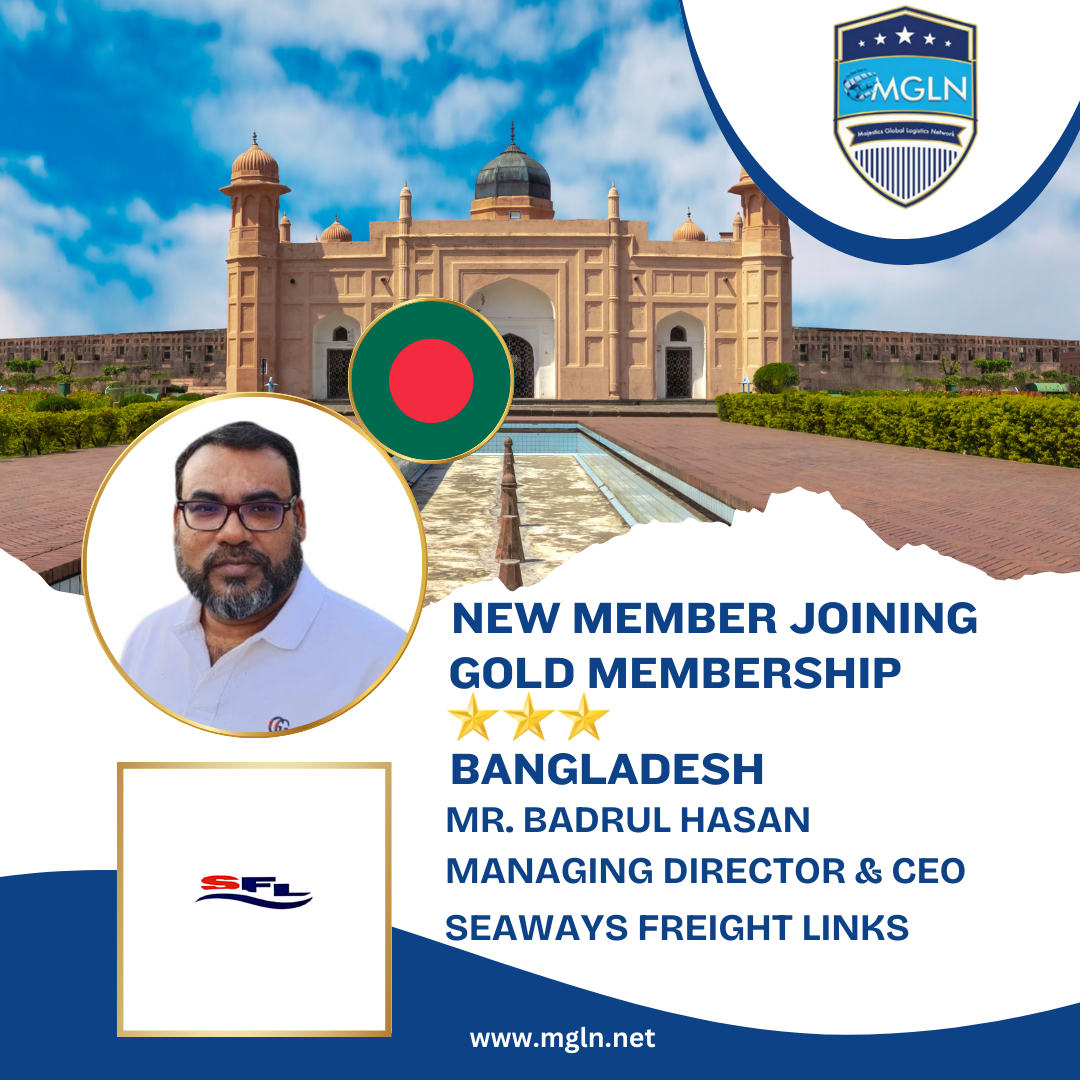 MGLN Welcomes Seaways Freight Links as New Gold Member from Bangladesh
