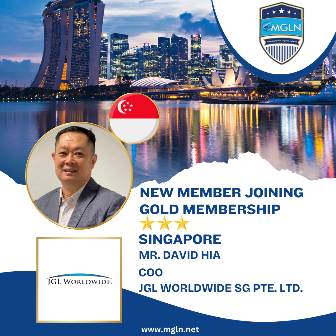 Welcoming JGL Worldwide SG Pte. Ltd. as a New Gold Member!