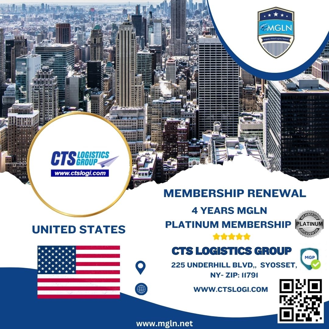Platinum Member Renewal Announcement –CTS LOGISTICS GROUP from USA!